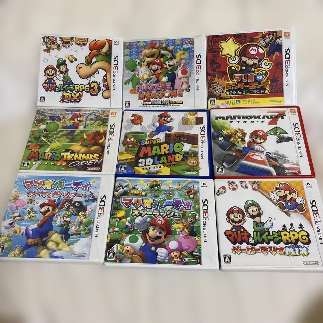 3DS ソフト マリオシリーズ まとめ売り【ジャンク】 - メルカリ