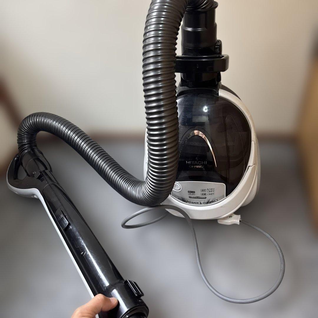 HITACHI 掃除機(キャニスター)本体 cv-p85e2 動作問題なし - メルカリ