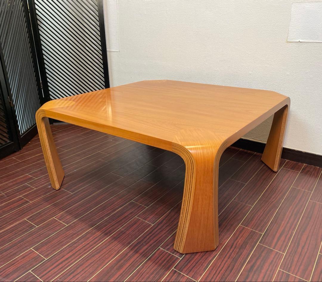 天童木工 座卓 センターテーブル リビングテーブル ローテーブル 机 乾三郎 天童木工 / Tendo 座卓 ブラジリアンローズウッド 乾三郎 和 ロー