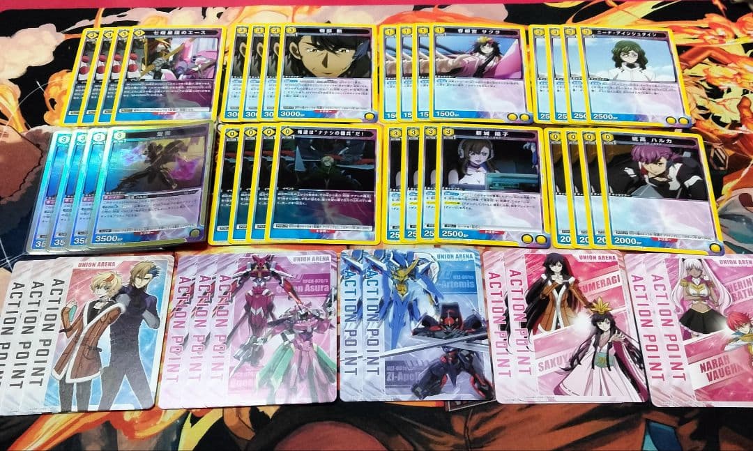 びーる様専用】コードギアス 奪還のロゼ 黄色デッキ 構築パーツ 157枚