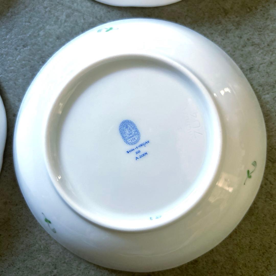 値下げ❗️ヘレンド ヴィクトリアブーケ アポニーグリーン その他 深皿