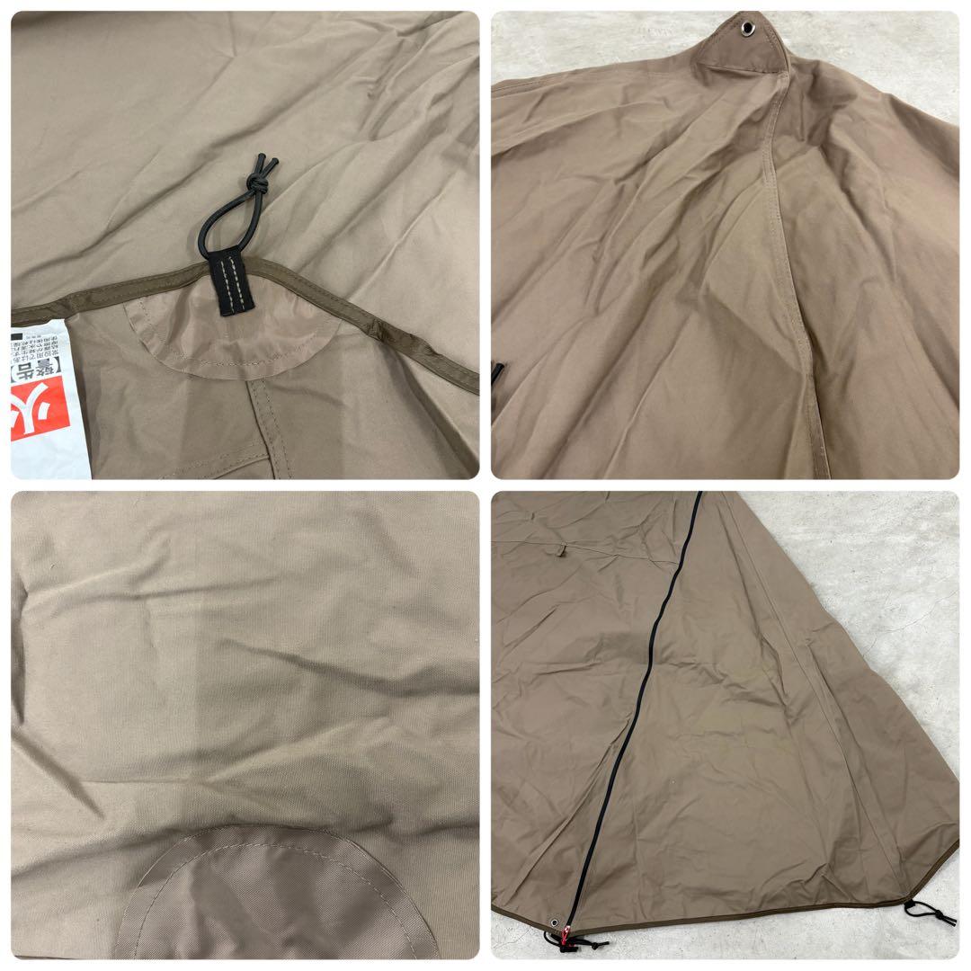 テンマクデザイン 炎幕 グランドシート付き 廃盤 パップテント ソロ