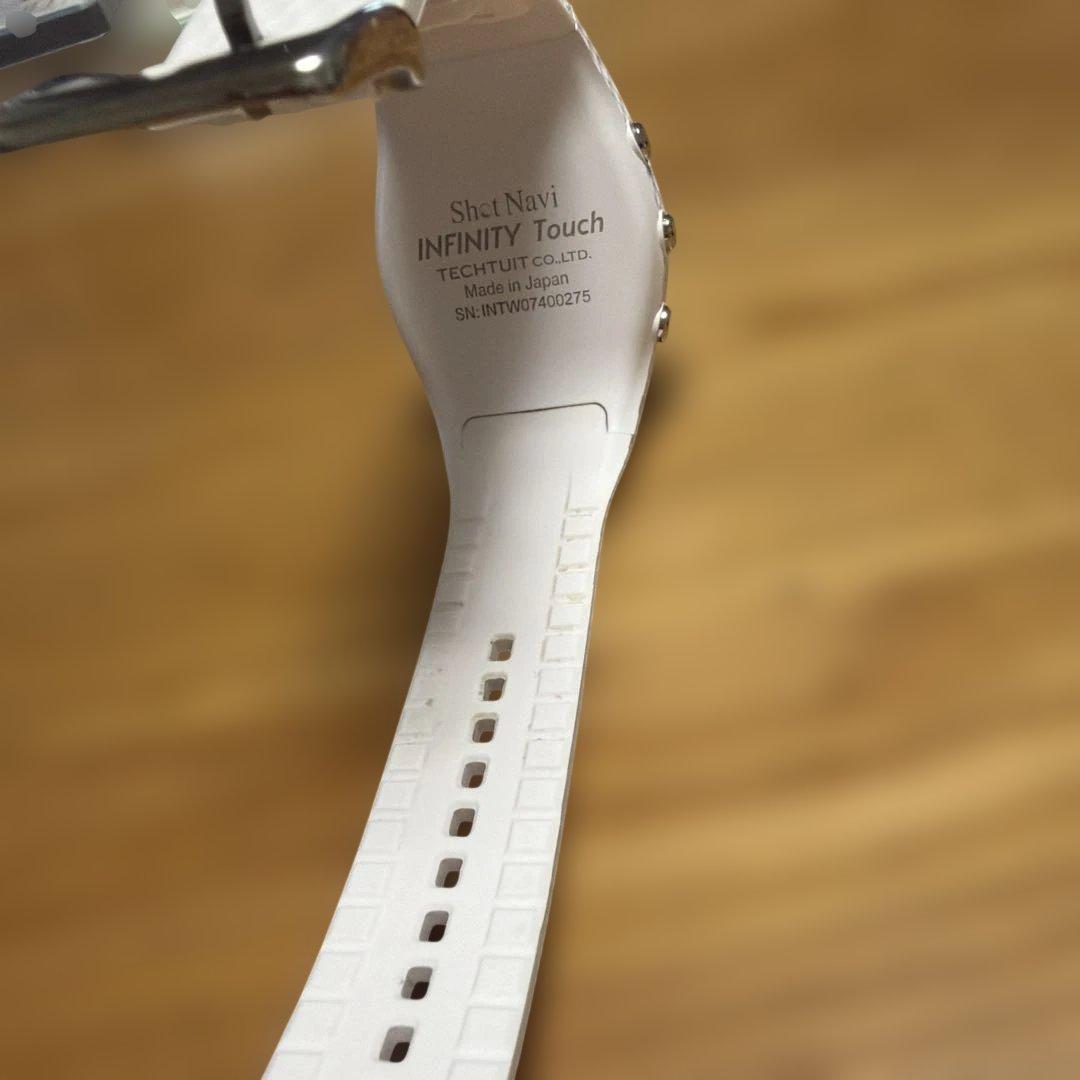 ShotNavi INFINITY Touch ホワイト GPSナビ INFINITY ShotNavi Touch