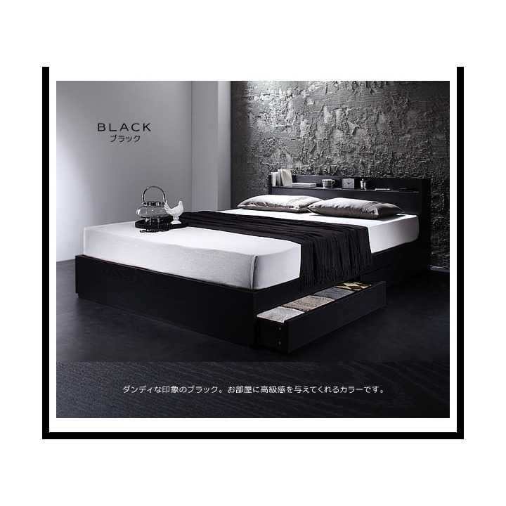 最安！爆売れ　マットレス付き収納ベッド　ダブル ベッド ダブル 収納 【ダブル 高級ピロートップポケットマット付