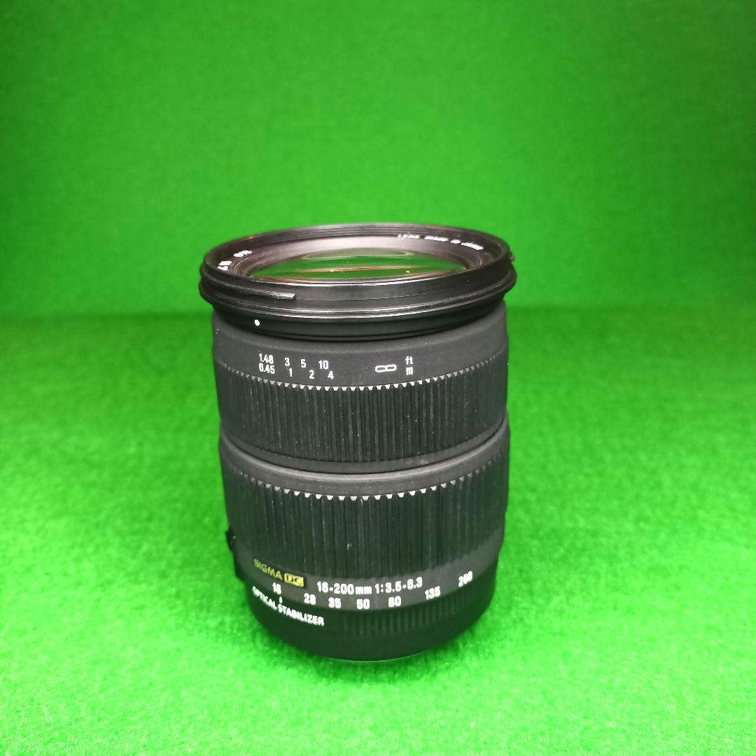 【Sigma 18-200mm f/3.5-6.3 DC】 キャノン用