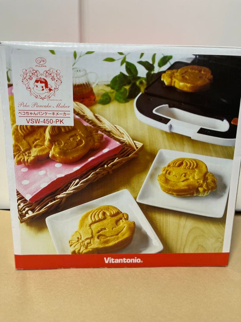 非売品　ペコちゃんパンケーキメーカー　ビタントニオ 新品未使用❗️ペコちゃんパンケーキメーカー❗️ - メルカリ