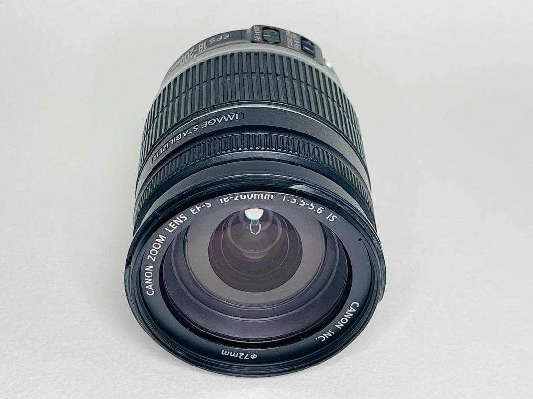 美品☘️Canon EF-S 18-200mm F3.5-5.6 IS キヤノン