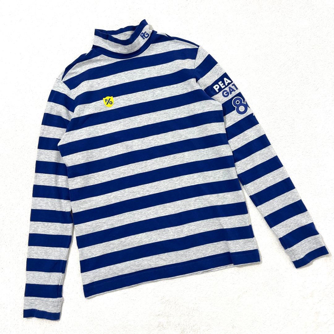 PEARLY GATES】パーリーゲイツ モックネック ボーダー 人気 1 - メルカリ
