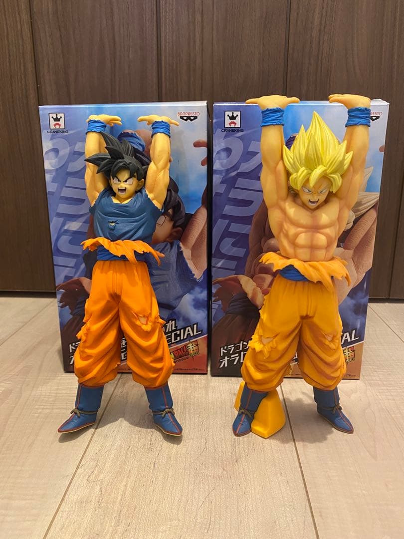 DRAGON BALL悟空 元気玉 フィギュア 全2種セット - メルカリ