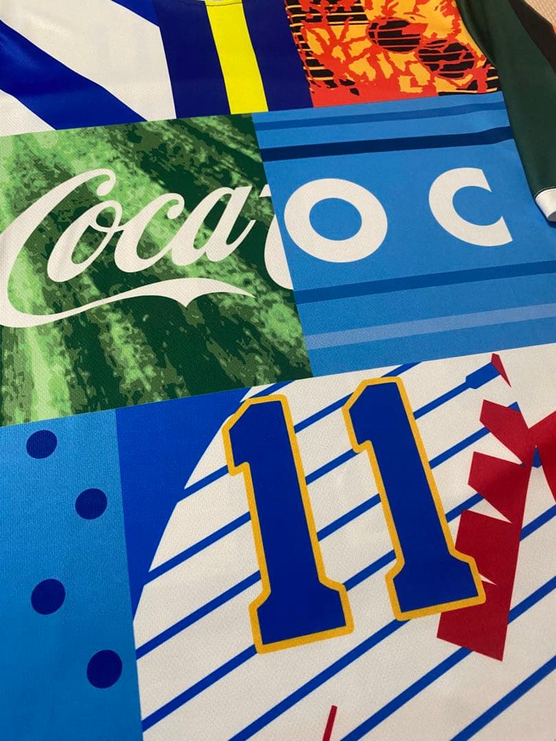 非売品 三浦知良歴代ミックス ユニフォームLサイズ - メルカリ