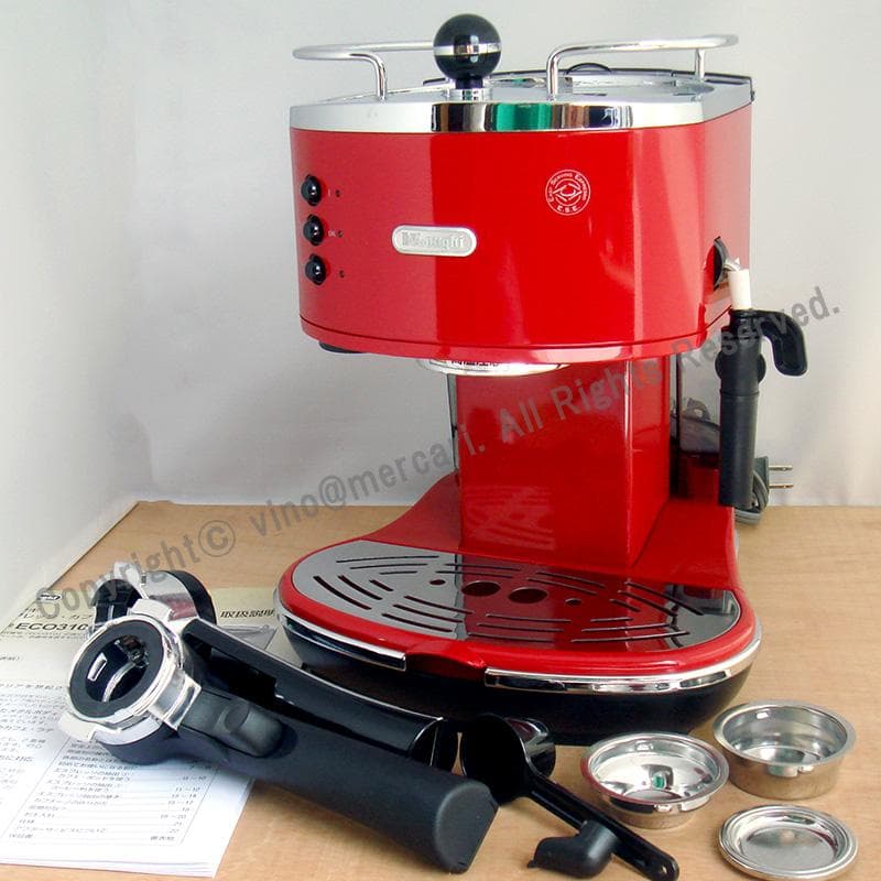 美品 デロンギ エスプレッソ・カプチーノメーカー ECO310R アイコナ