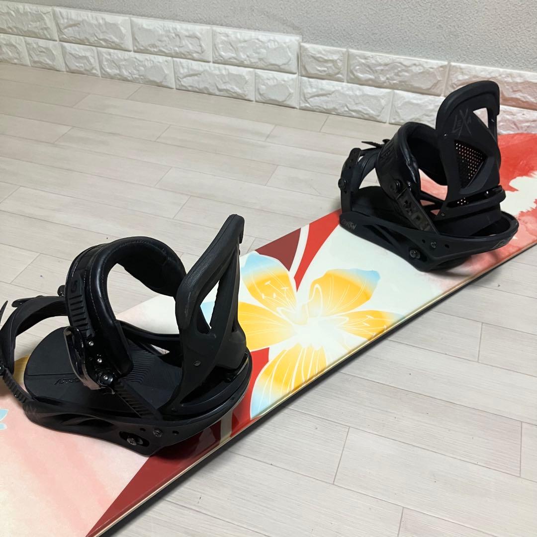 美品】バック付BURTON Sterlingバートン スノーボードセット144 - メルカリ