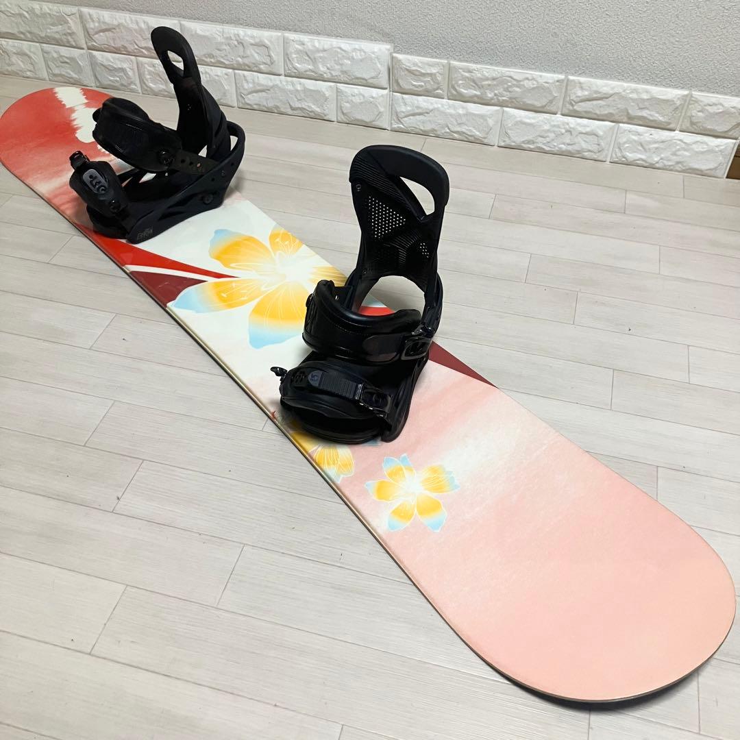 美品】バック付BURTON Sterlingバートン スノーボードセット144 - メルカリ