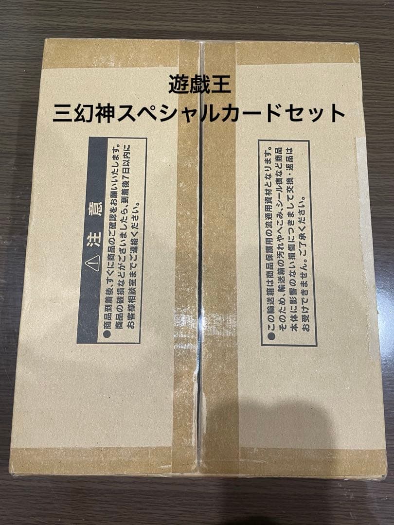 遊戯王OCGデュエルモンスターズ 三幻神スペシャルカード（ステンレス製