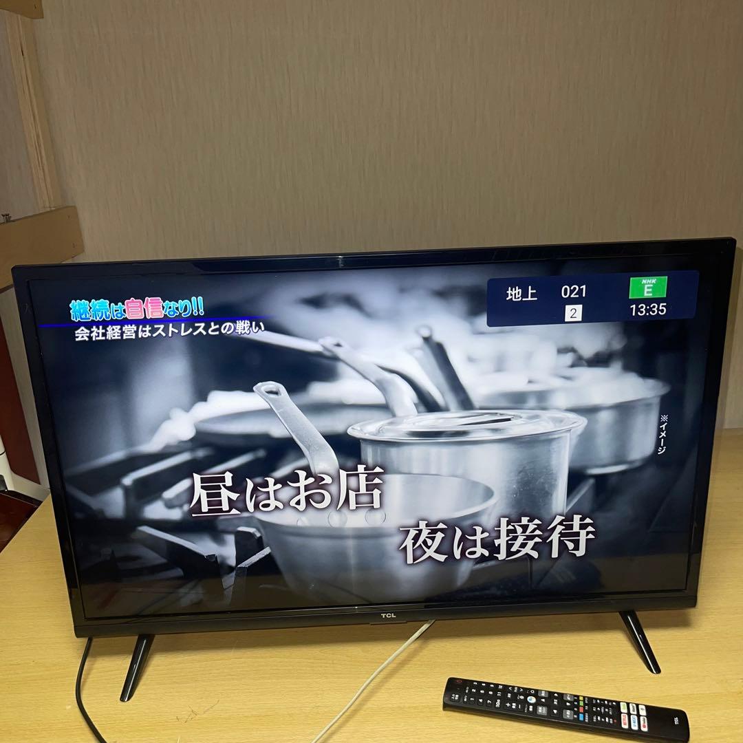 【良品】TCL 液晶テレビ 本体 リモコン付　32S5200A 2022年 TCL 液晶テレビ TCL S5200 32S5200A [32型Smart対応液晶テレビ Android