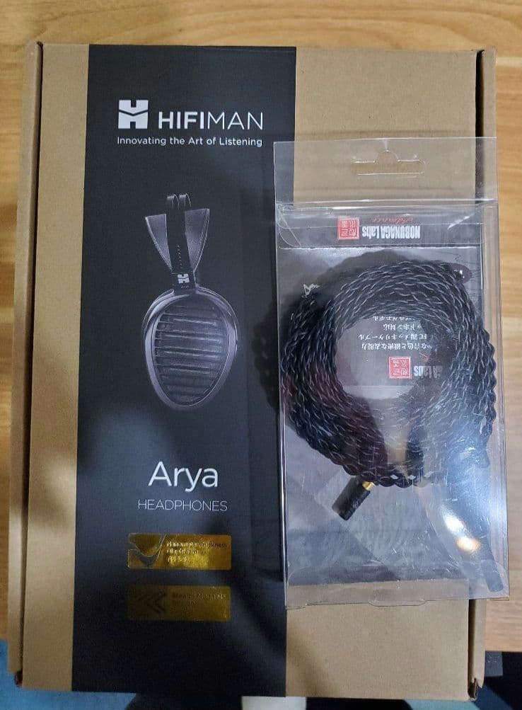 HIFIMAN AryaV3 ステルスマグネット版 + Nobunaga 霧降豪