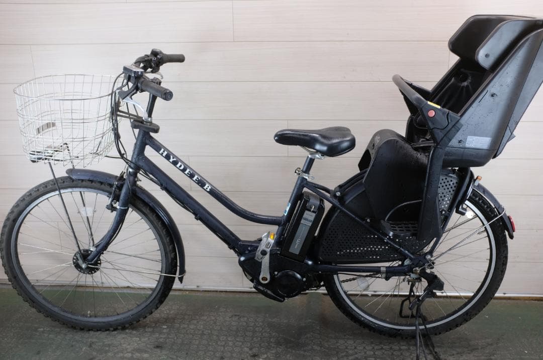 電動子供乗せ自転車 BS製　HYDEE.B　26インチ　3段　6.6Ah