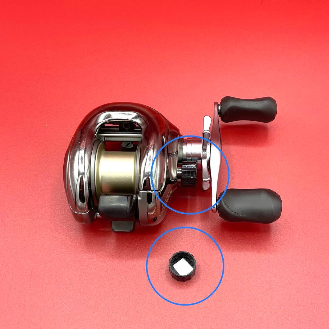 SHIMANO 初代 アンタレス メカニカルブレーキノブ 2個 ブラック - メルカリ