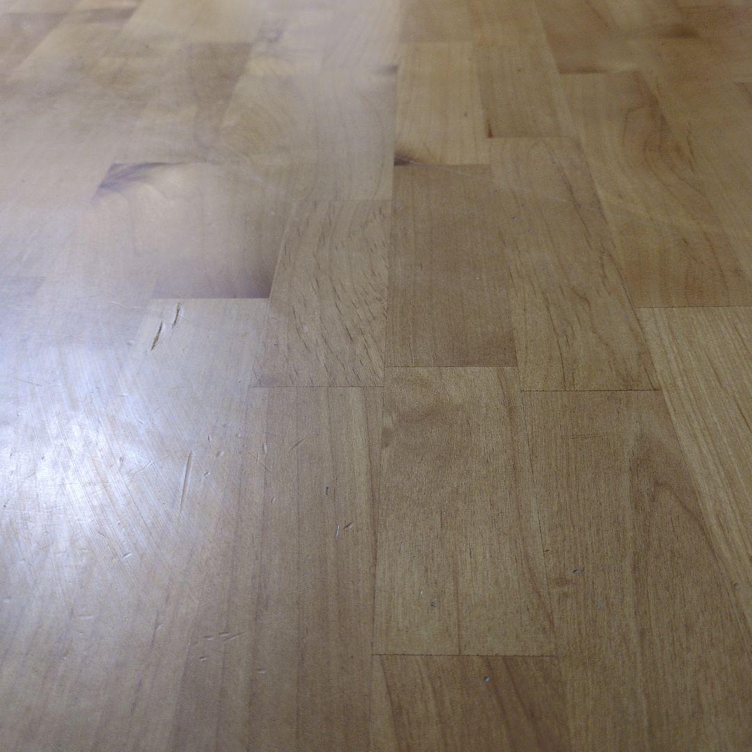 たのメル便 昇降テーブル 無段階 ガス圧式 キャスター付き ナチュラル