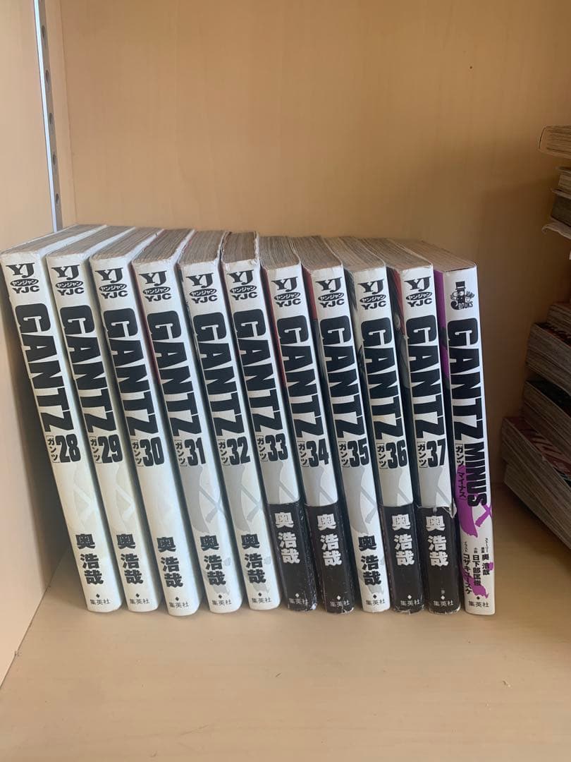 GANTZ 全巻セット 1-37巻+GANTZ MINUS(前日譚小説) - メルカリ