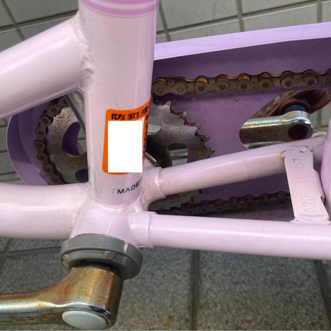 ダイワサイクル 20インチ 子供用自転車 パープル ラベンダー - メルカリ