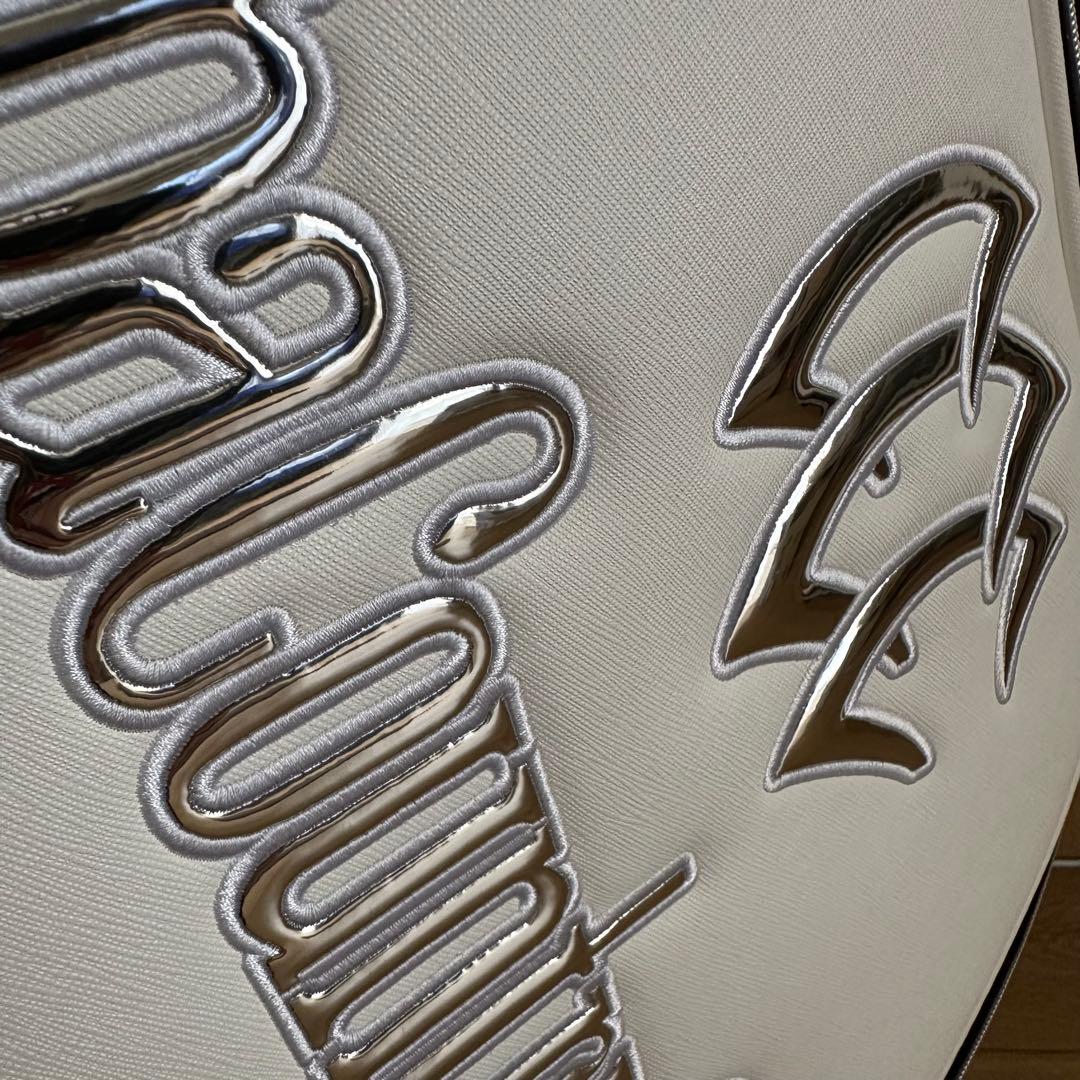 美品 千葉カントリークラブ キャディバッグ 8.5型 ホワイト - メルカリ