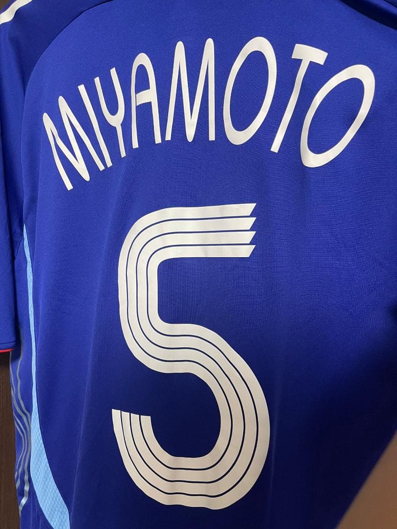 古着正規品】日本製 宮本恒靖 日本代表ユニフォーム 2006年 Lサイズ