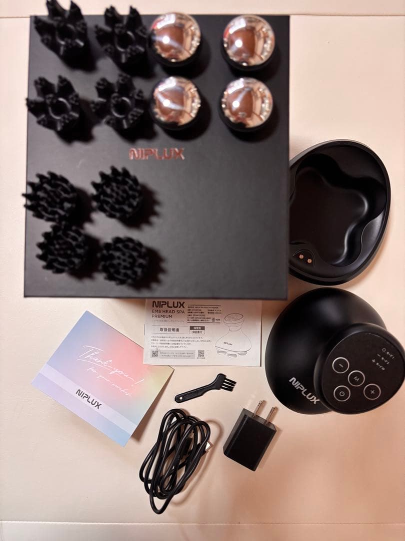 NIPLUX EMSヘッドスパプレミアム NP-EHP23BK 楽天市場】【送料無料】EMS ヘッドスパ プレミアム NIPLUX NP-EHSP23BK