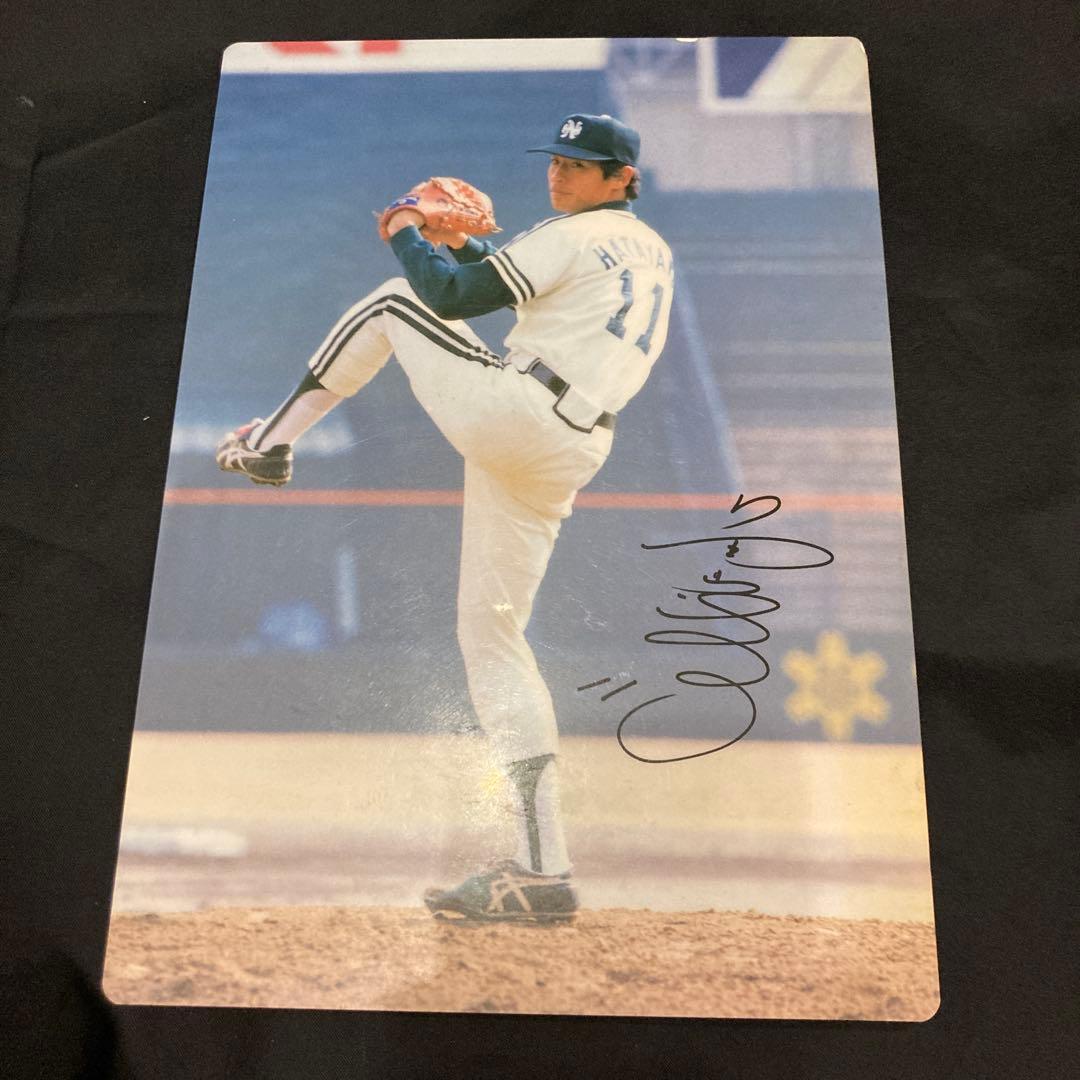 【希少】南海ホークス下敷き3枚セット◆杉浦忠監督　畠山準投手　加藤新一投手