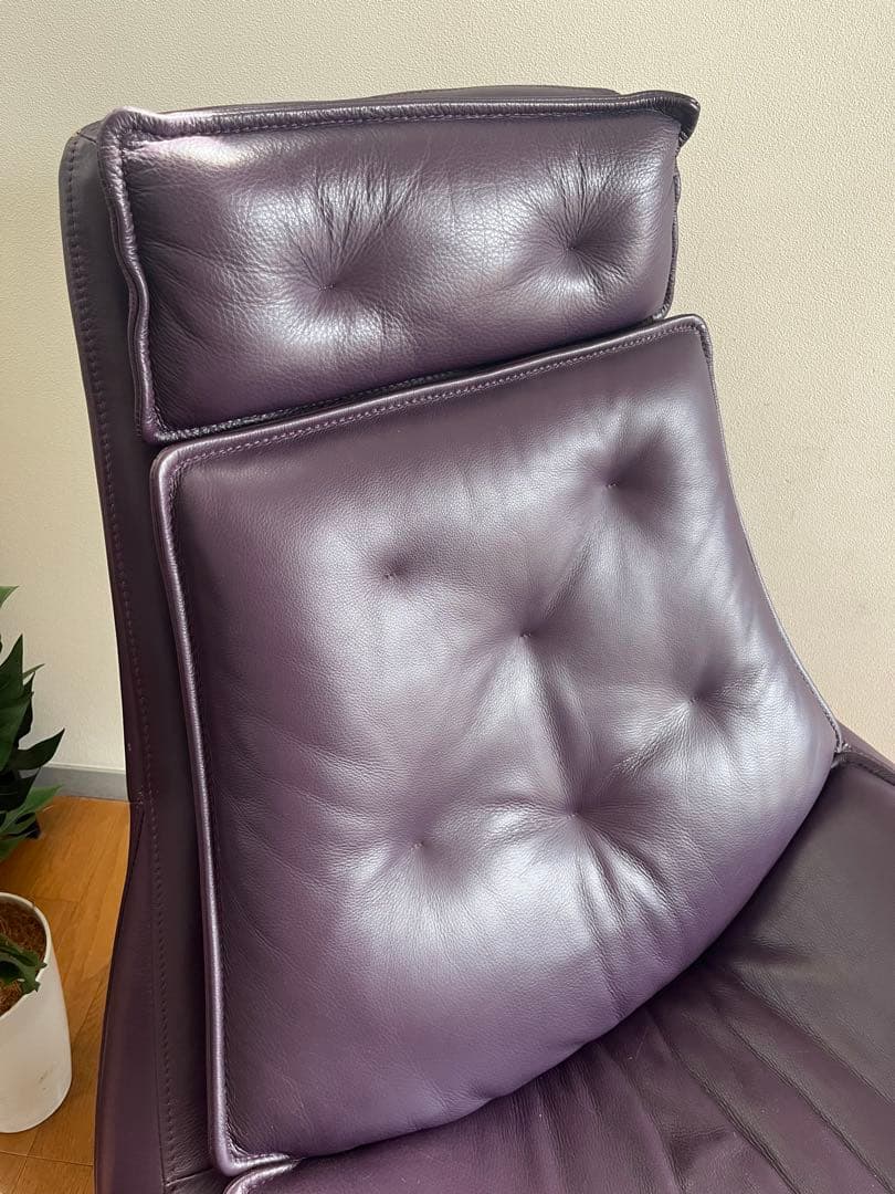 ◇ヴィンテージ◇ ボンテンピ Daya 本革ラウンジチェア スペースエイジ