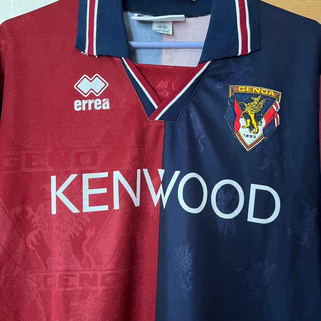 ジェノア ユニフォーム 1994-95 Errea 三浦知良 カズ セリエA - メルカリ