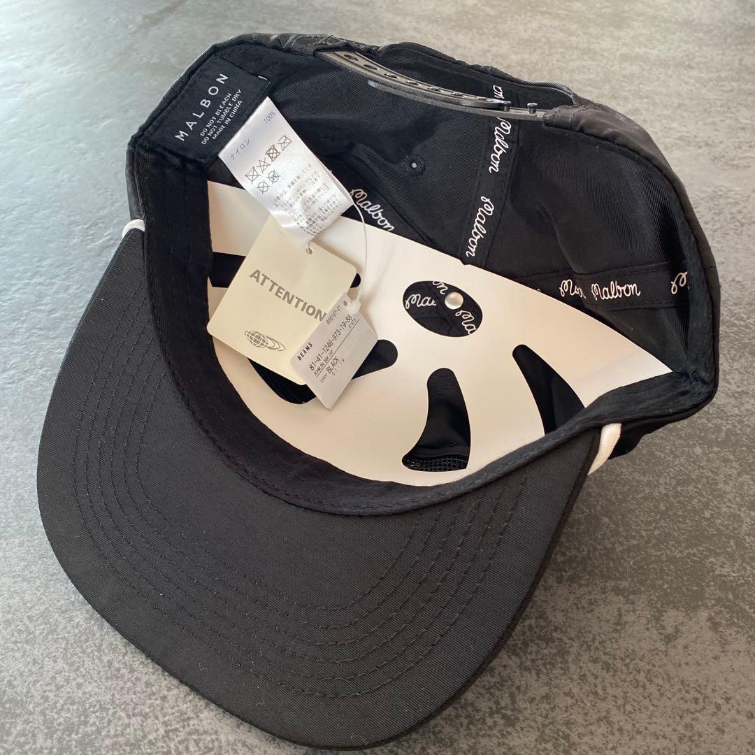 新品完売品】 ビームスゴルフ別注 マルボンゴルフ M・ロゴ ナイロン