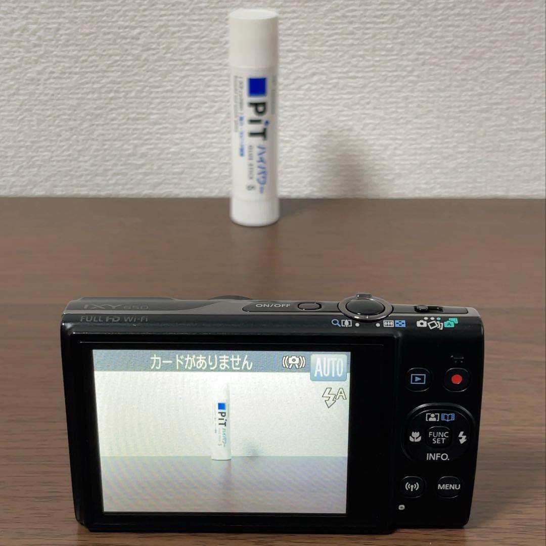 極美品】 Canon IXY650 純正充電器バッテリーストラップ説明書箱付き