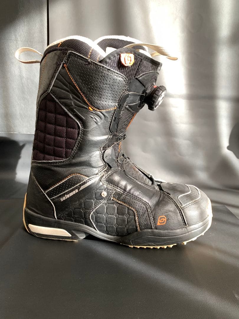 SALOMON スノーボードBOAブーツ ブラック 26.5cm