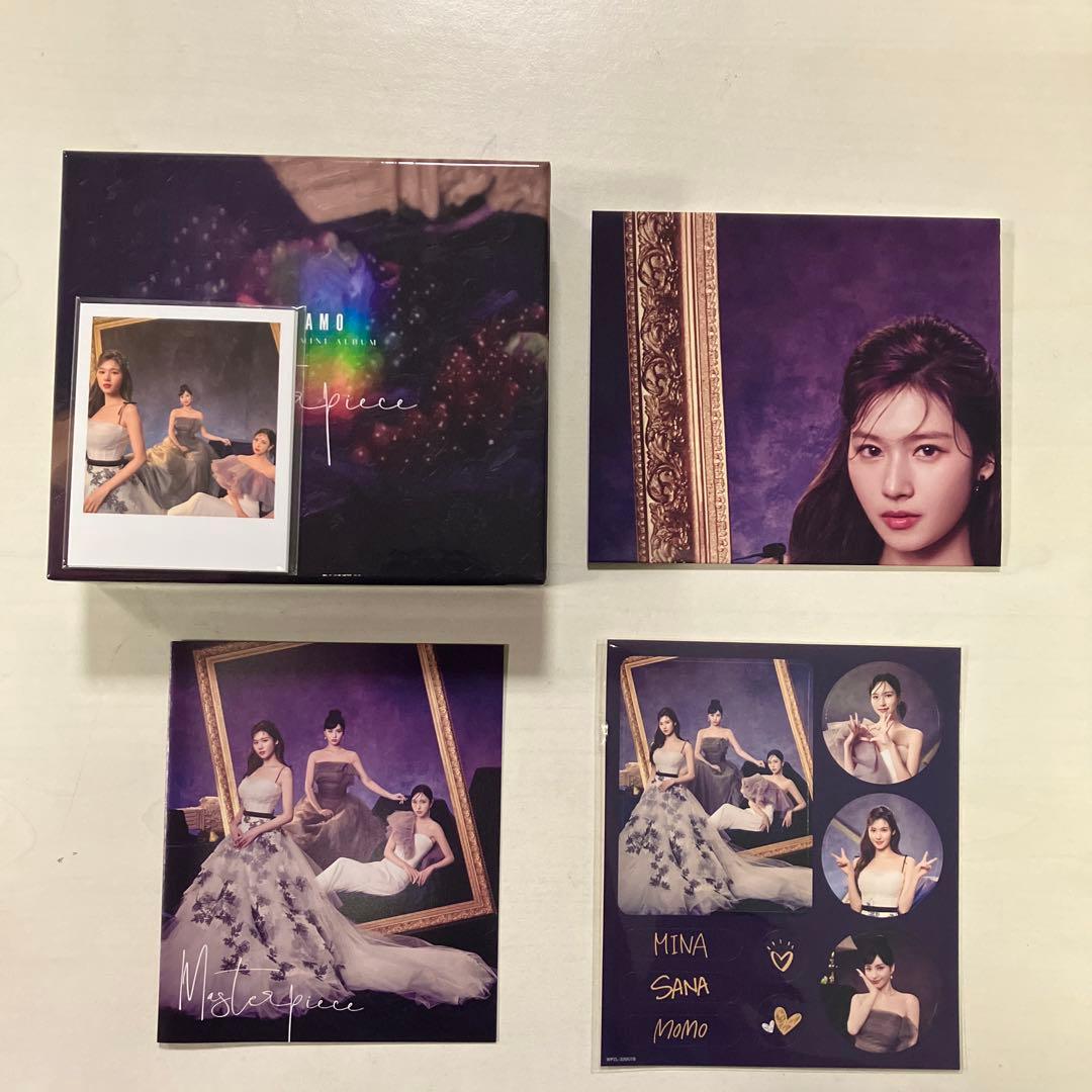 TWICE MISAMO 初回限定豪華盤 ハイタッチ券 ミナ トレカ