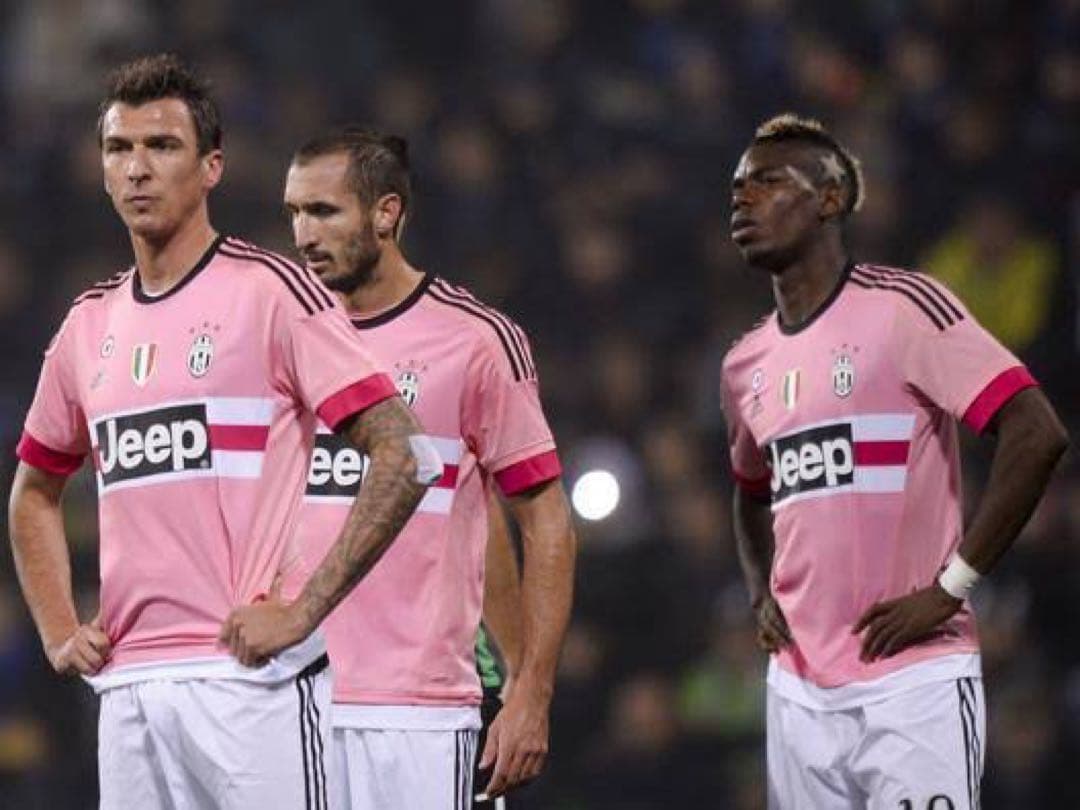 希少】ポグバ ユヴェントス 15-16 アウェイ ユニフォーム S〜M相当