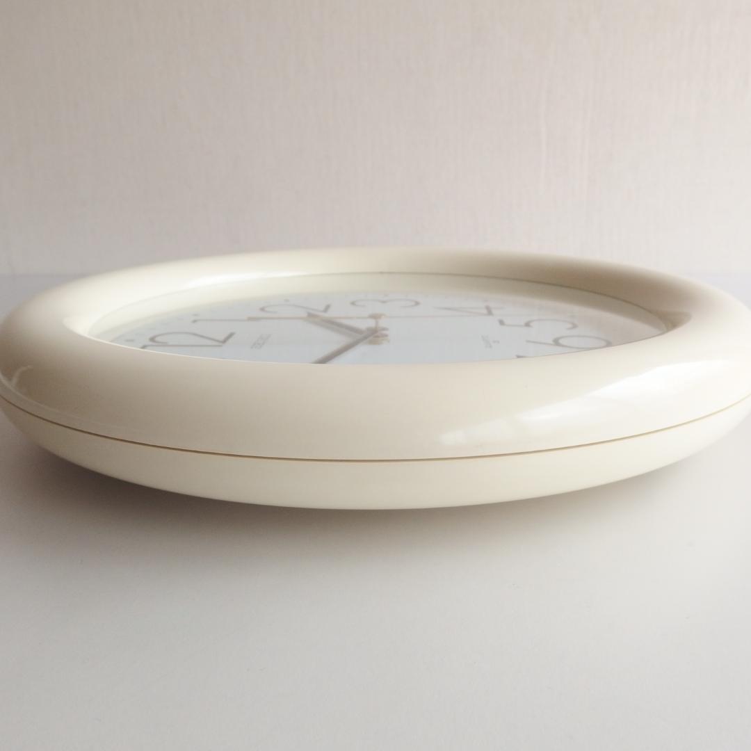 SEIKO 白の掛け時計 70-80s ポストモダン - メルカリ