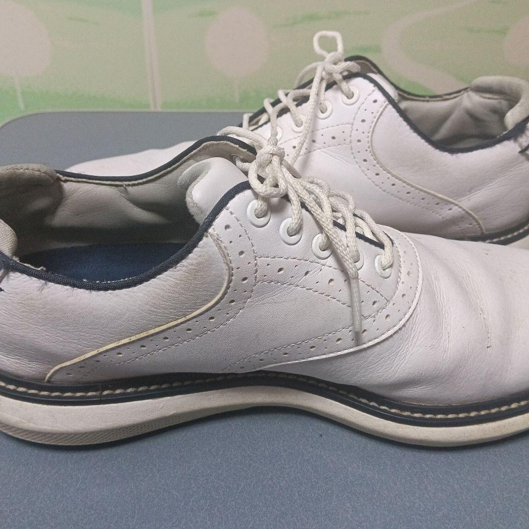 FootJoy ホワイト 白 ゴルフシューズ 26.5cm - メルカリ