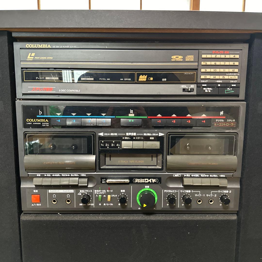 レーザーカラオケシステム 日本コロムビア CLK-750 - メルカリ