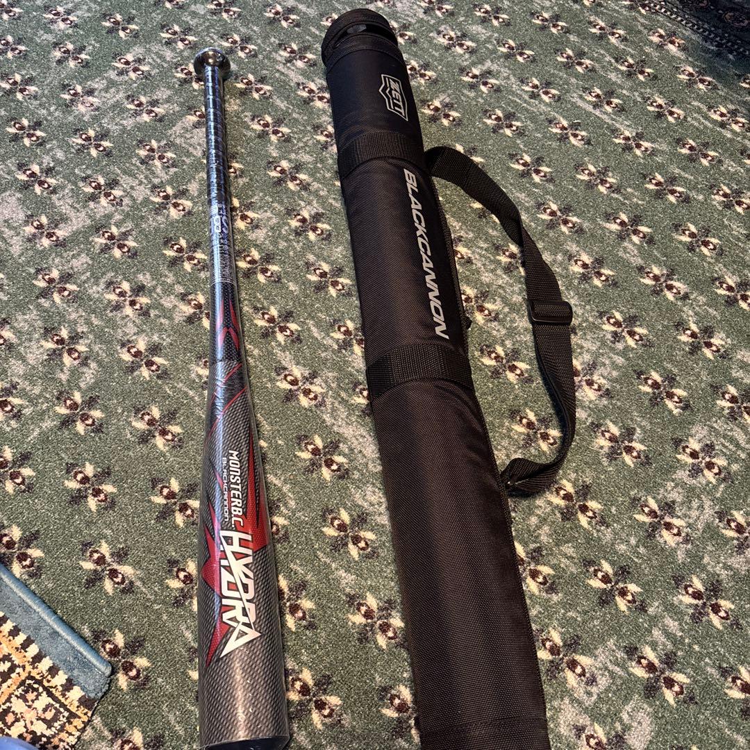 特価最終-BLACK CANNON HYDRA 軟式バットとケース - メルカリ