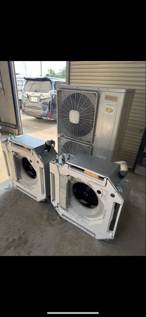 日立　10馬力天カセツイン 日立 RCID-GP280RSHP4 天カセ2方向エアコン 省エネの達人 10馬力 同時