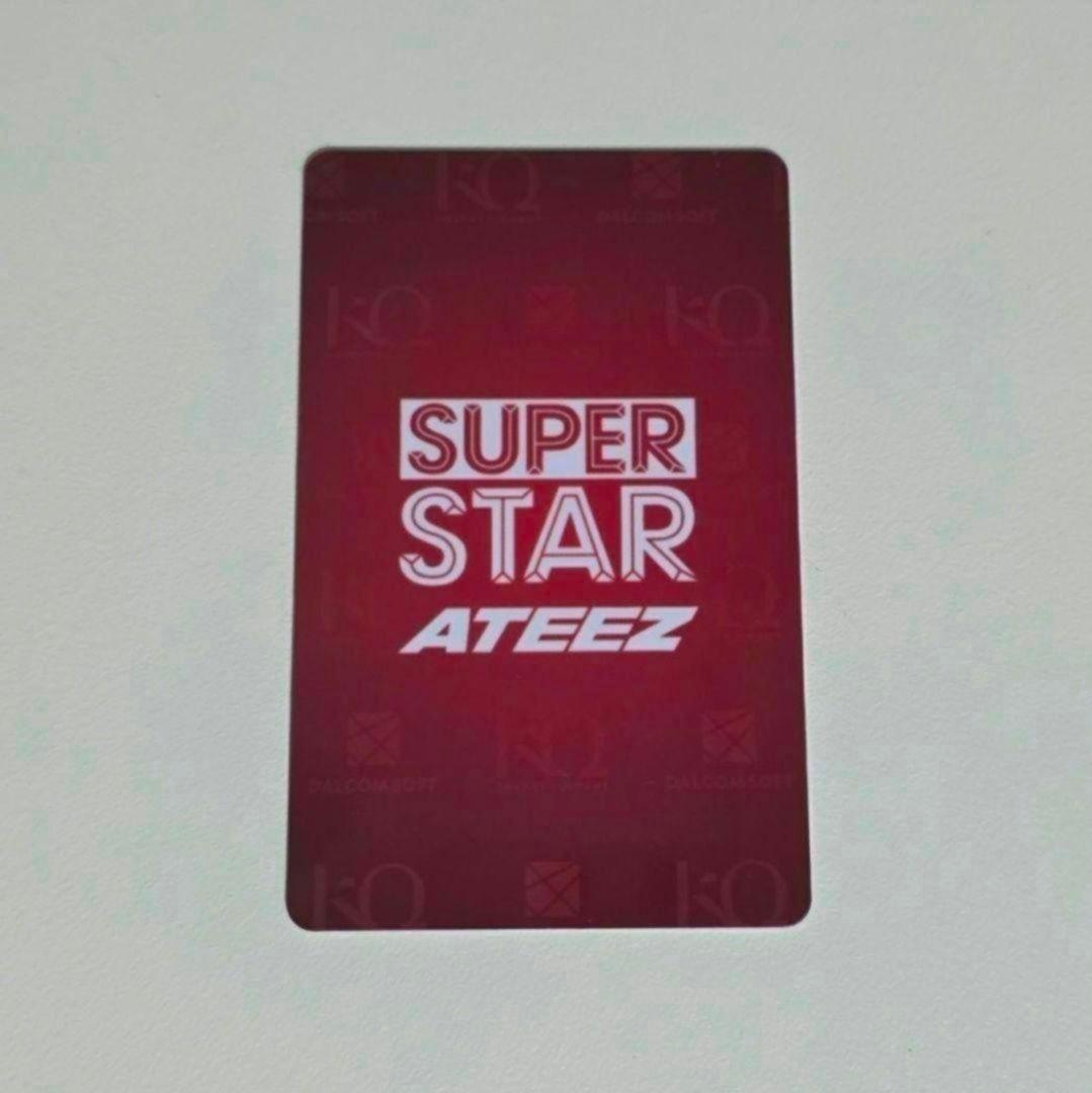 ATEEZ ソンファ SUPERSTAR 韓国 オフラインイベント限定トレカ - メルカリ