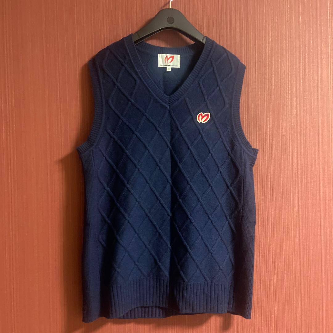 MASTER BUNNY EDITION カシミヤウールベスト MASTER BUNNY EDITION（マスターバニーエディション） ウールカシミヤ