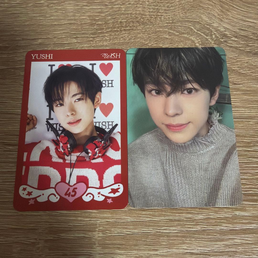 NCT WISH steady MD ユウシ トレカ 2枚セット - メルカリ