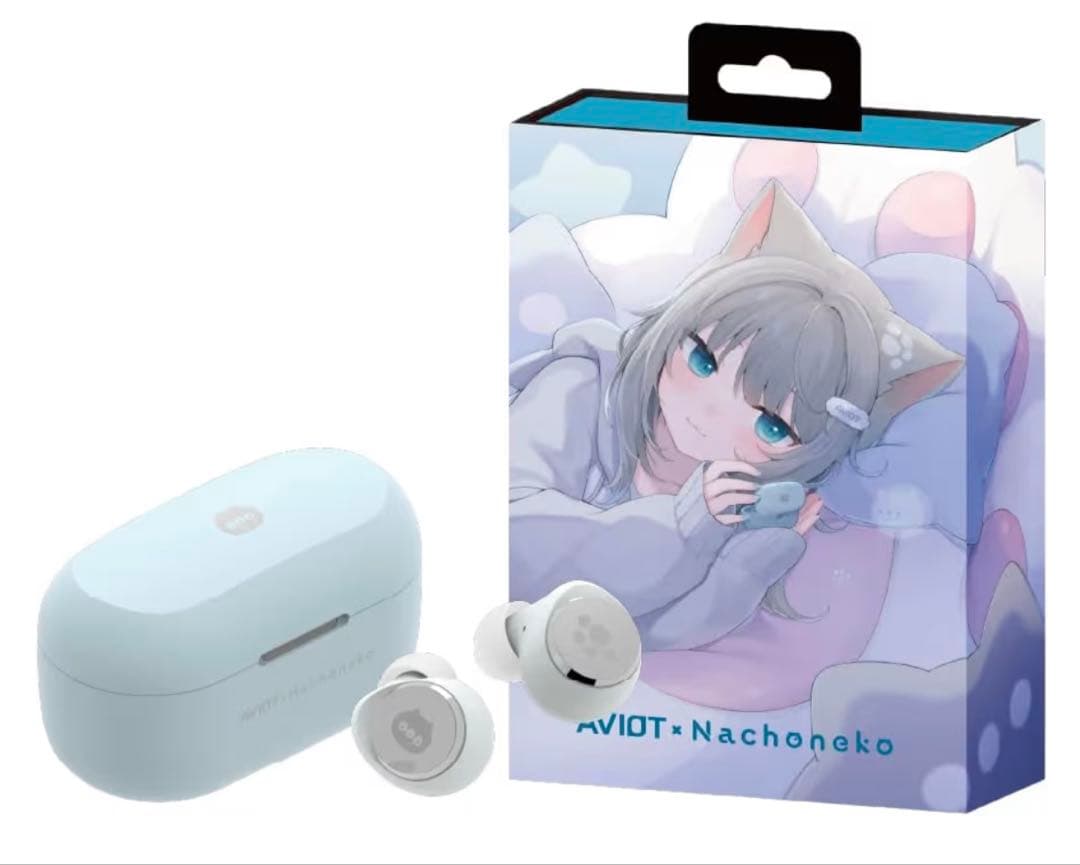 新品 未開封AVIOt Nachoneko ワイヤレスイヤホン 猫耳デザイン - メルカリ