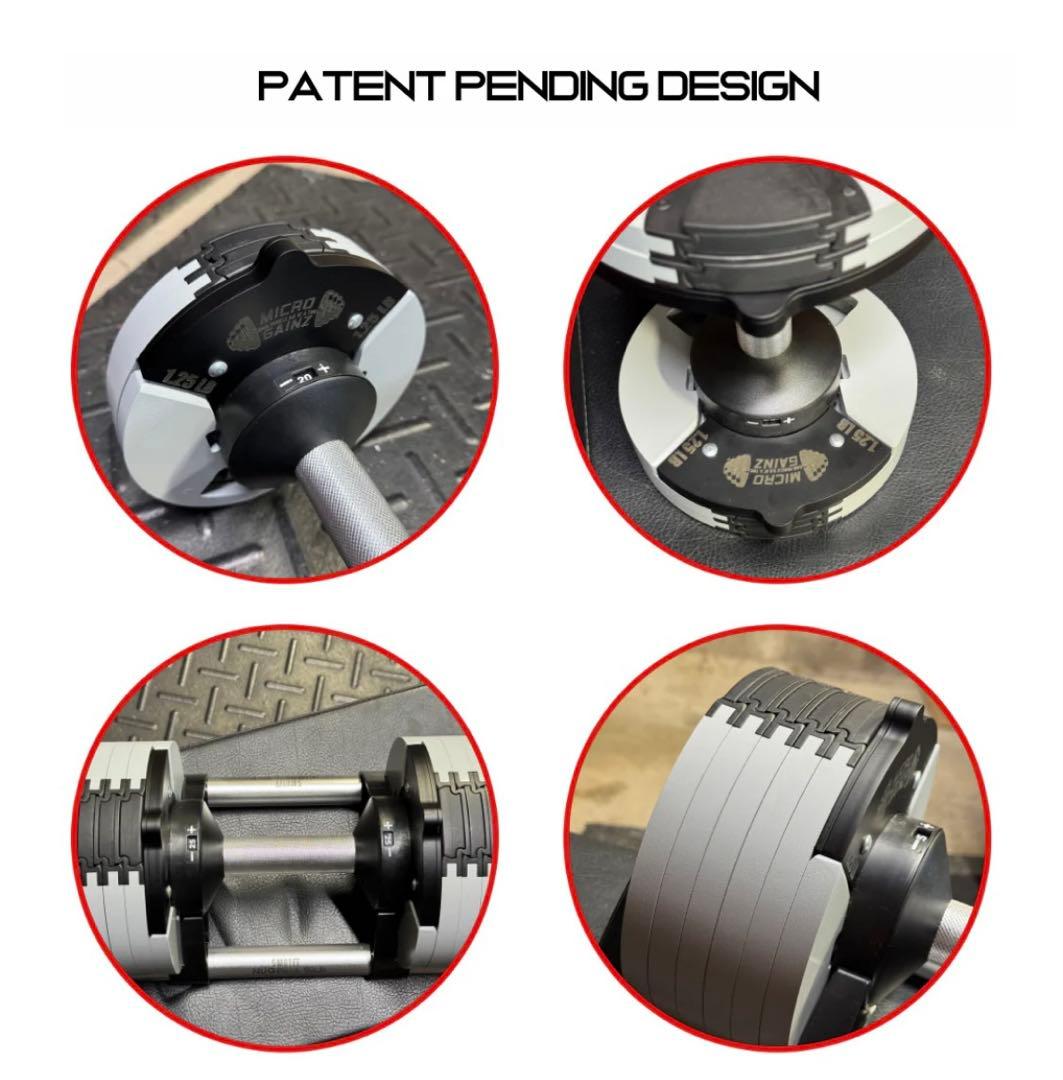 MICRO GAINZ 1.25LB マグネット式 NUOBELL 調節用