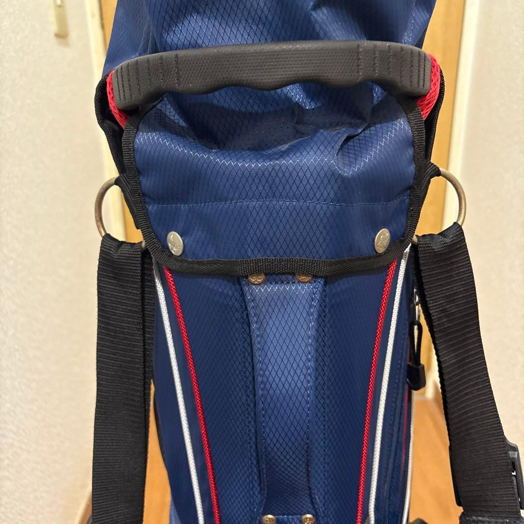 激レア：アロハ・スタンダード スタンド付きキャディバッグ ネイビー