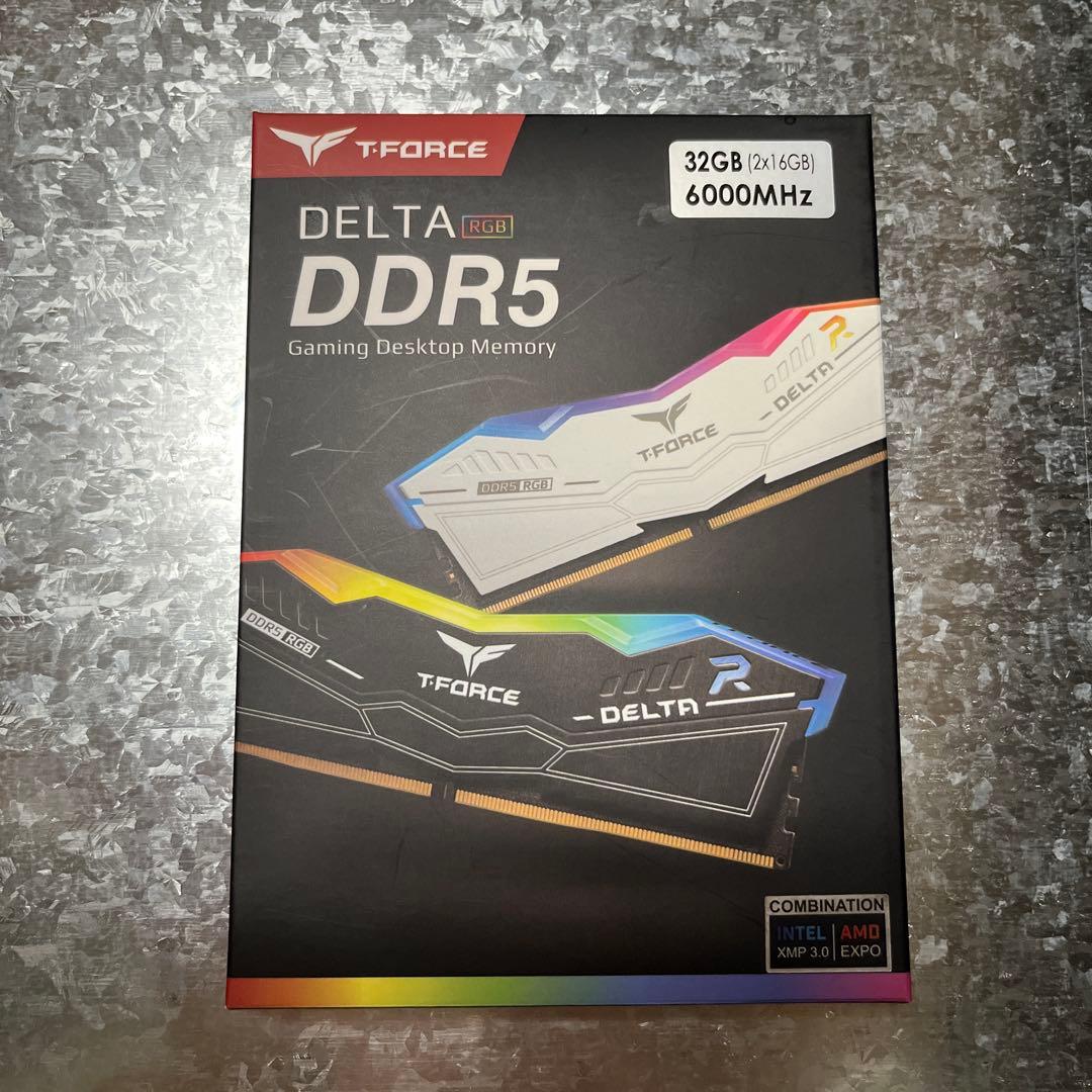 Team RGB DDR5 6000MHz 32GB (16GBx2枚) Amazon.co.jp: TEAMGROUP (旧称 Team) T-FORCE DELTA RGB DDR5 6000MHz