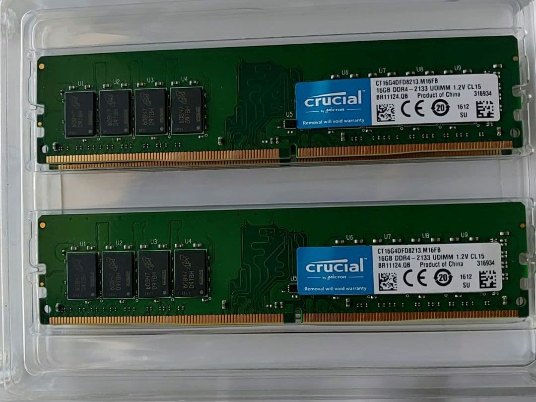 Crucial CT4K16G4DFD8213 16GB×4枚 64GBセット - メルカリ