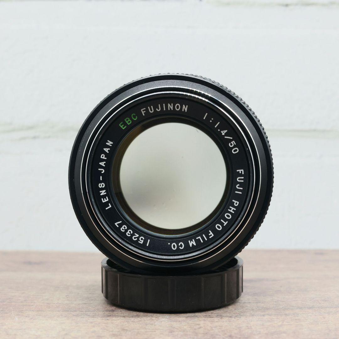《希少》EBC FUJINON 50mm F1.4 前期型 光学美品【黄変除去】